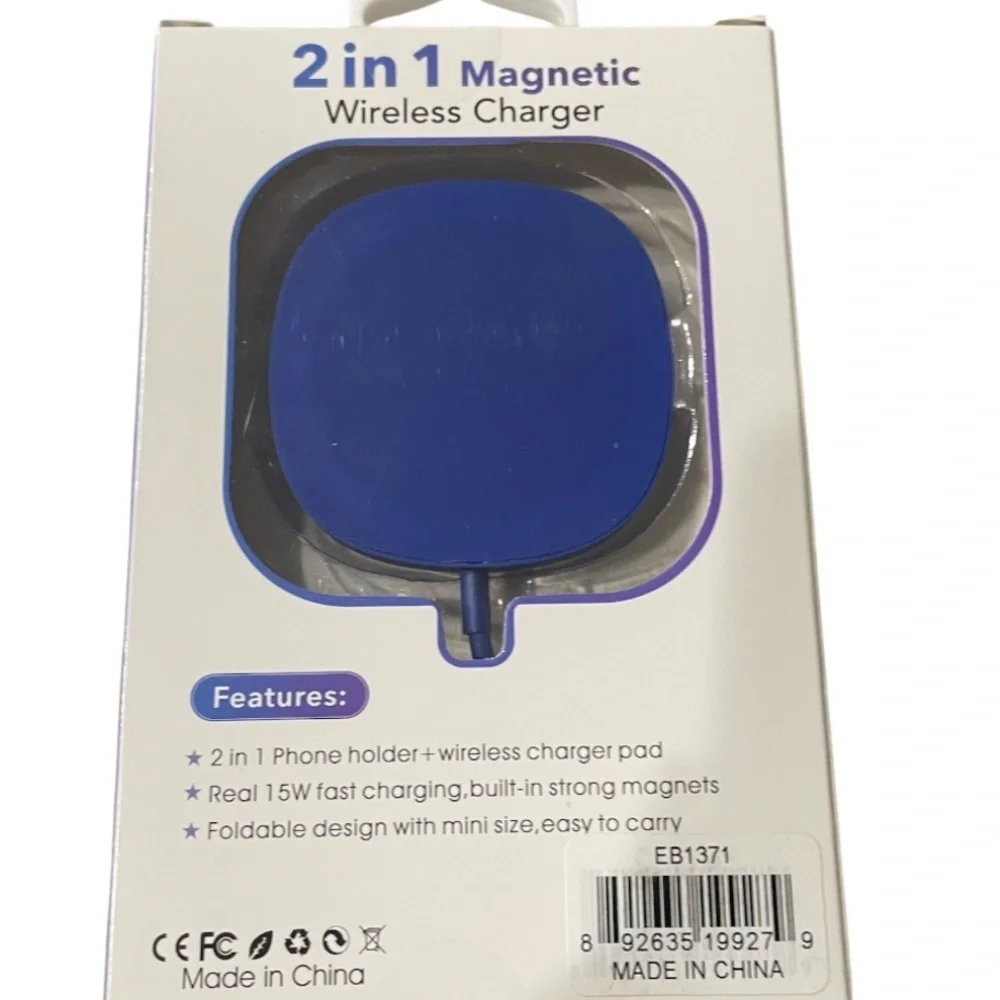2 in 1 Magnetic Wireless Charger